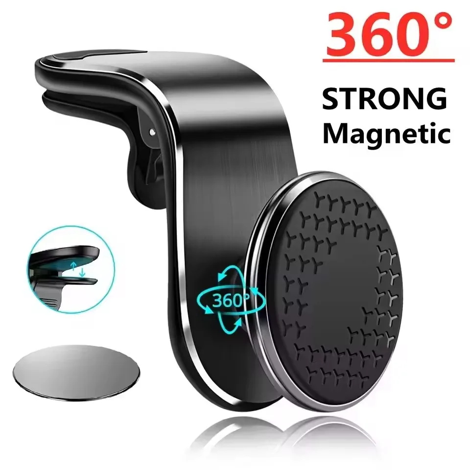 Phone Accessories Useful - Magnetic Car Phone Holder Stand Air