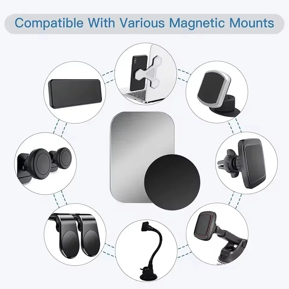 5/10pcs Magnetic Metal Plate D - Phone Accessories Holder Car 评论和价格
