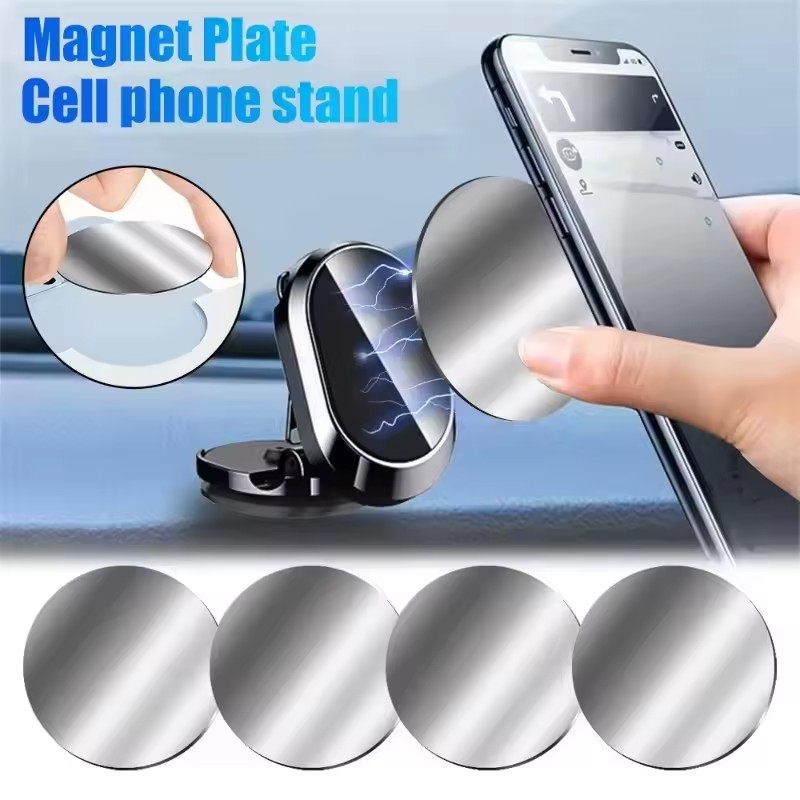 1/50Pcs Magnetic Metal Plate F - Phone Accessories Useful 评论和价格