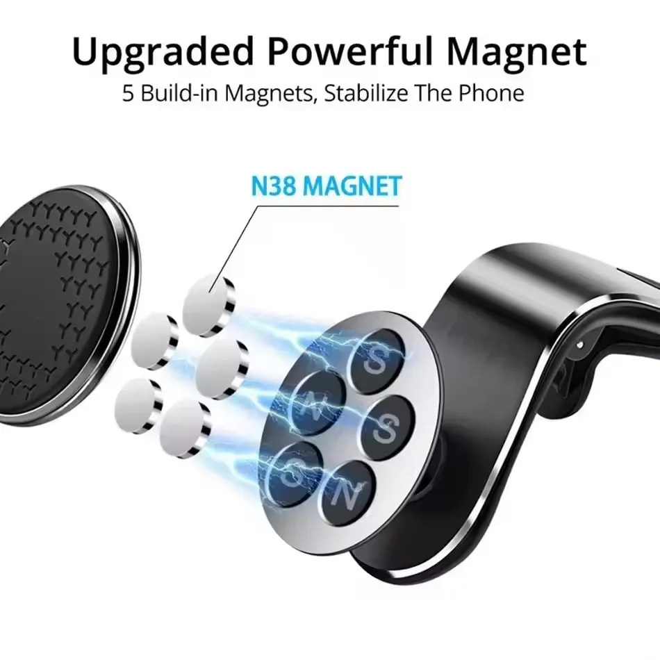Magnetic Car Phone Holder Stan - Phone Accessories Useful 评论和价格
