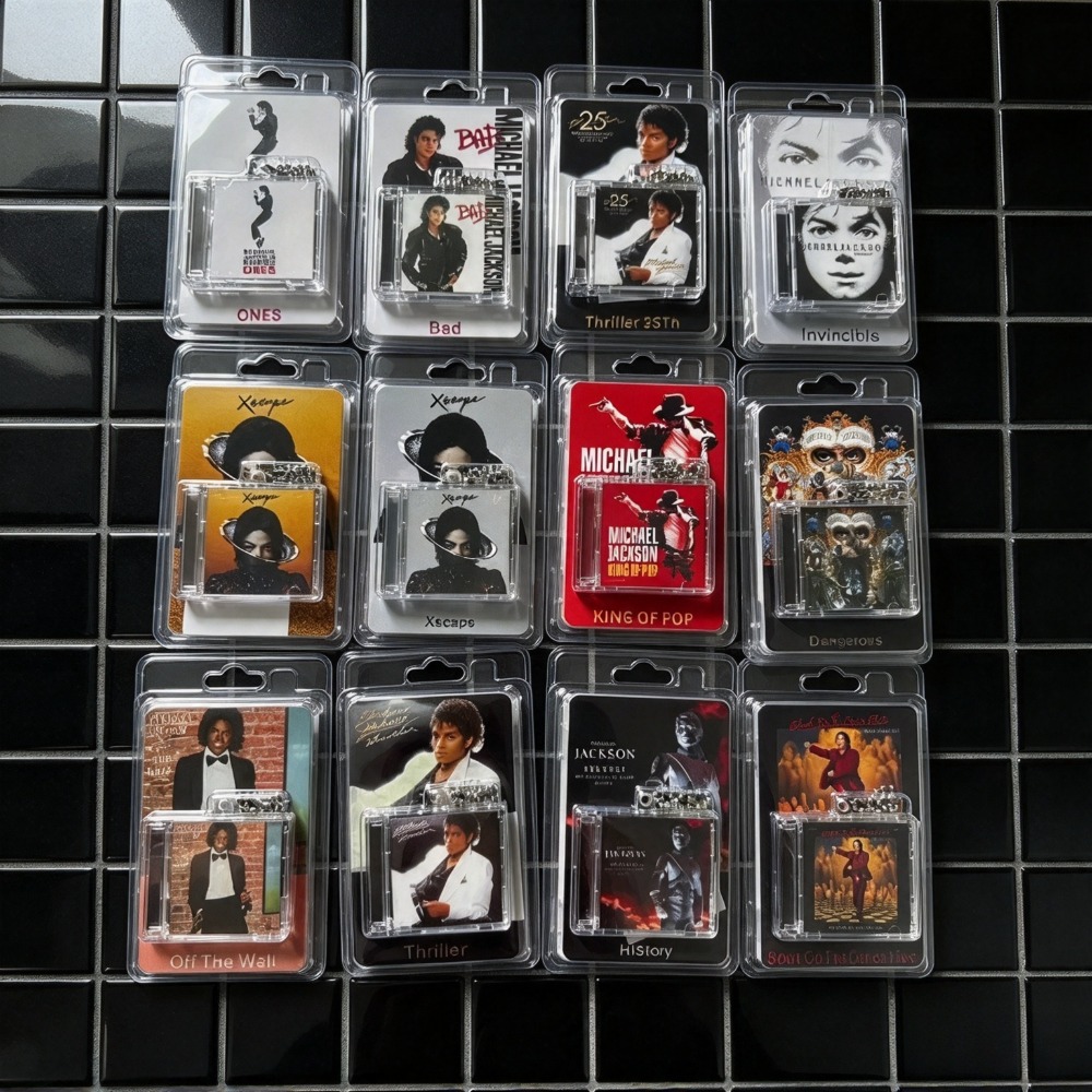 Mini CD Album Keychain Charms  - Phone Accessories Charms 评论和价格