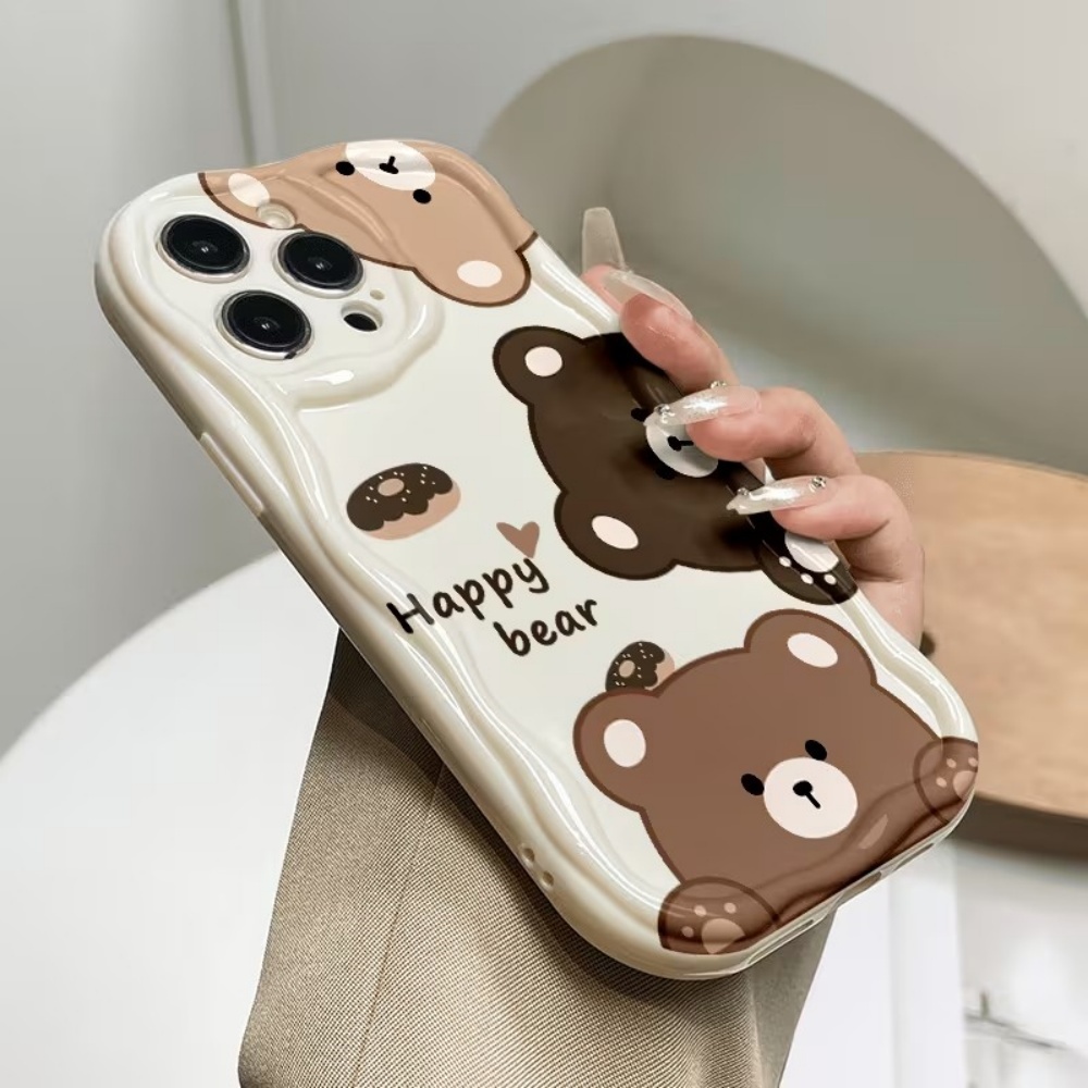 Cute Bear Cool Tiger Pattern P - Apple Iphone 15 评论和价格