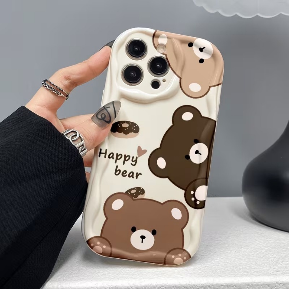 Cute Bear Cool Tiger Pattern P - Apple Iphone 15 评论和价格